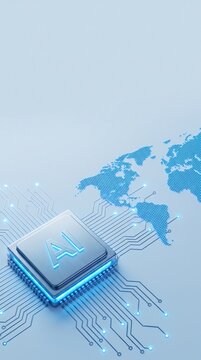 Global Artificial Intelligence Processor Chip Concept for Future Computing