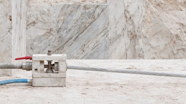 Prestressed Cable on Construction Site