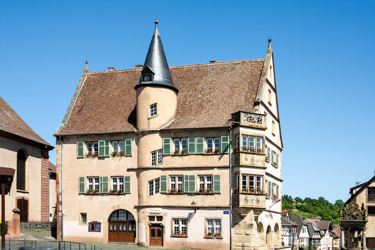 Rathaus in B&oelig;rsch im Elsass