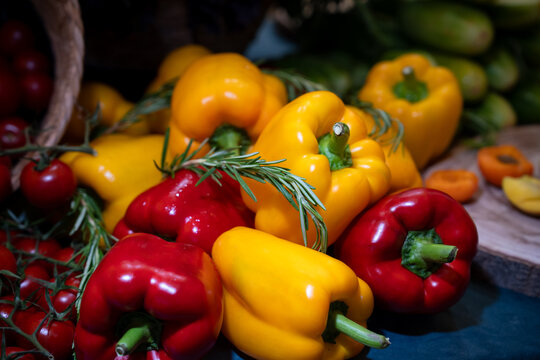 Assorted fresh vegetables displayed on a clean surface, showcasing vibrant colors, natural nutrition, and healthy ingredients used for balanced cooking and wholesome meals.