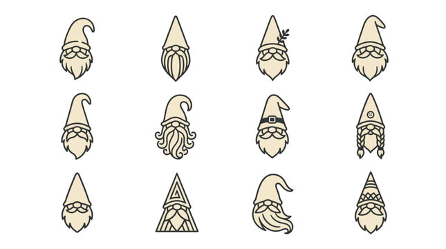 Collection of various gnomes.