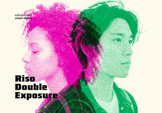 Riso Double Exposure