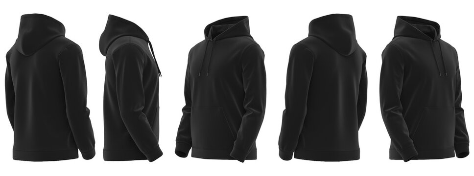 Hoodie Mockup For Men CLO3D Realistic