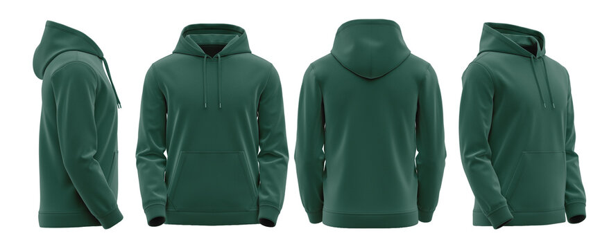 Men's Hoodie Mockup For Men CLO3D Realistic