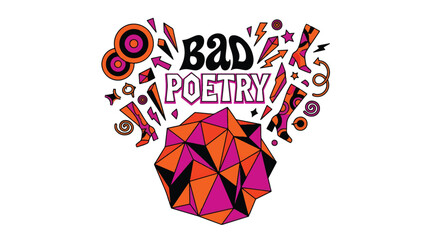 Fototapeta premium Bad Poetry Logo