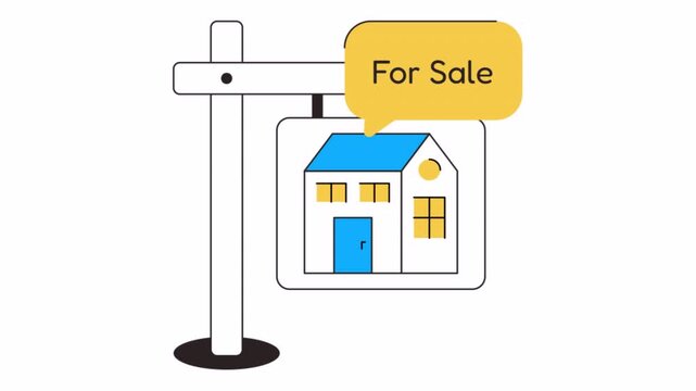 For Sale Animation Alpha Channel