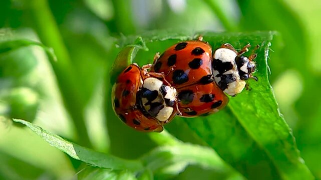 무당벌레,짝짓기,교미,Ladybug, Mating, Copulation