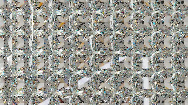 Sparkling Diamond Grid Pattern Background &ndash; Luxury Crystal Texture,&nbsp;Seamless pattern of faceted diamonds arranged in a glittering grid, ideal for luxury branding, jewelry ads, and premium backgrounds.