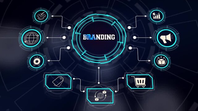 Branding framework designing corporate identity guidelines and strategic commercial asset positioning models