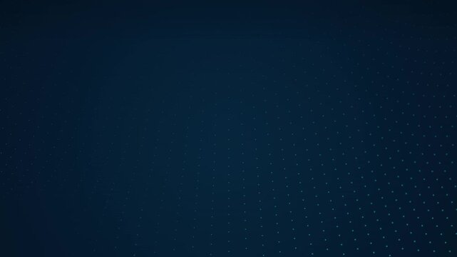 Abstract digital background with small glowing dots forming patterns on a dark blue textured surface, perfect for technology concepts