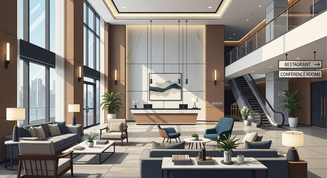 interior of a modern house