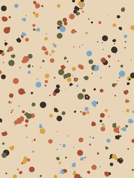 Gentle Mosaic Fragments Illustration No 50