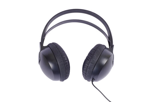headphones isolated on a white