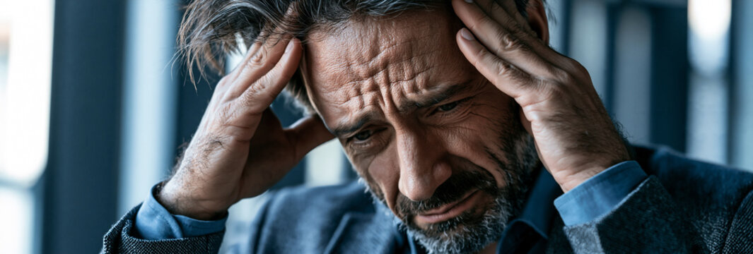 businessman giving up in office, defeated businessman showing surrender, exhausted businessman facing failure