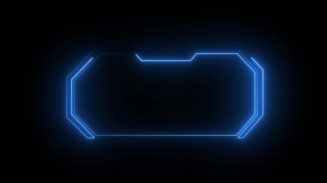 Sci fi neon hexagonal frame loops target tracking metrics on grids. Channels employ a sci fi neon hexagonal frame graphic design asset. Build a sci fi neon hexagonal frame track.4k animation video.