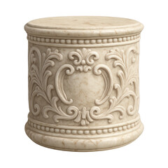 Obraz premium PNG Ornate marble pedestal design