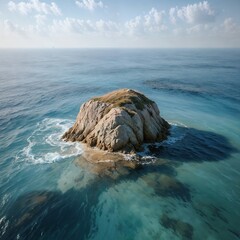 Obraz premium small island in the sea