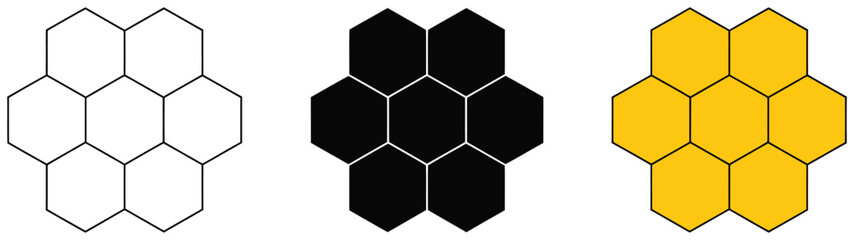 Honeycomb Texture Representing Natural Honey Sweet Food Beekeeping Organic Nutrition and Summer Nature vector design © welcome saiful