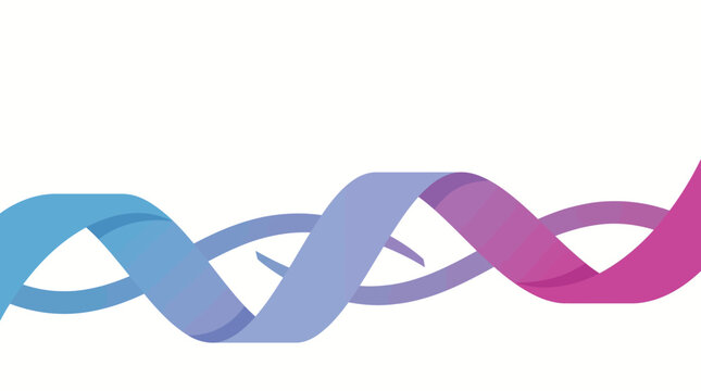 Vibrant intertwined colorful ribbons form a dynamic abstract pattern on screen