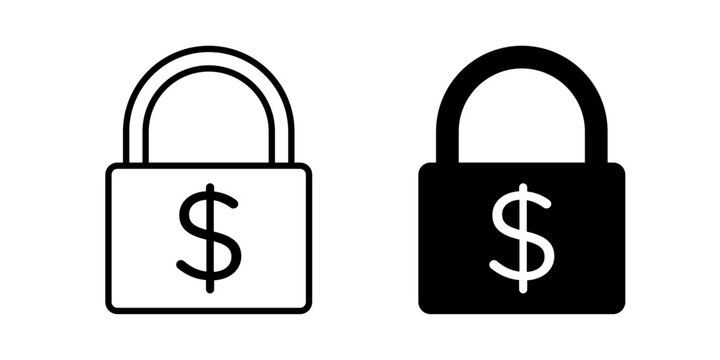 Fixed Price Icon represents stable pricing, cost assurance, and business transactions with an editable outline vector illustration.