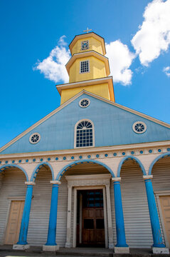 Chonchi Church in Chiloe - Chile