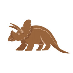 Hand drawn cute dinosaurs collection. Prehistoric animal characters set with t-rex and triceratops sketch. Seamless pattern background with cartoon jurassic reptile illustration isolated © Paint_art
