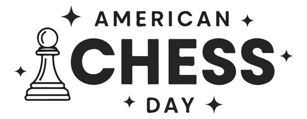 Chess game icons set, black silhouette chess pieces and players vector, international chess day tournament symbols, strategy board game elements © Ali
