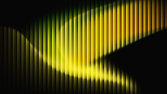 abstract yellow gradient on black background