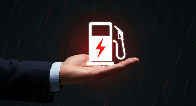 Businessman pressing next level button. Digital interface for professional growth and success.