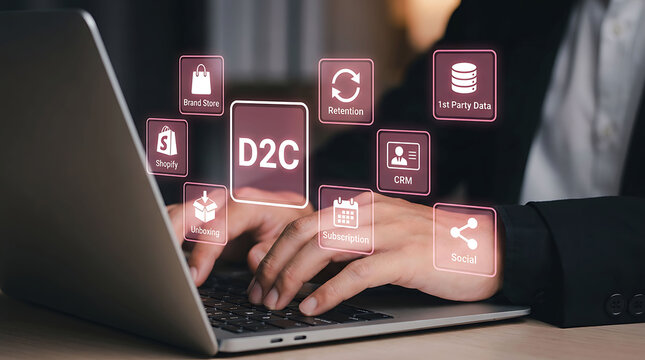 D2C Ecommerce Customer Retention CRM First Party Data Digital Commerce Strategy