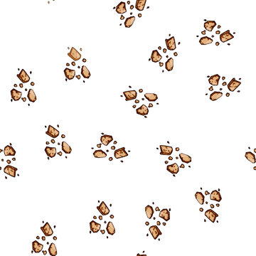pattern Dispersed cookie crumbs capture the essence of baking mishaps, leftover treats, and sweet snack remnants, illustrating messiness, dessert enjoyment, and delicious food traces