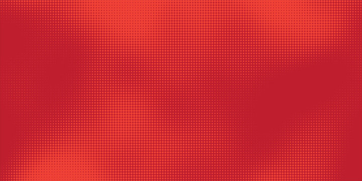 Contemporary Coral and Red Dot Matrix Texture with Smooth Gradient Density for Creative Visual Design creative illustration eps10