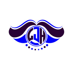 Naklejka premium LJH letter logo creative design. LJH unique design