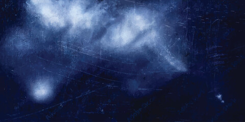Dark blue abstract grunge background with light misty nebula texture abstract background artistic backdrop wallpaper mysterious ethereal minimalist creative atmosphere starlight © jr graphics