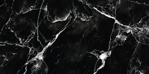 Deep black marble stone texture white veins with background contrast interior material architectural luxurious abstract decorative polished backdrop structure artistic dramatic © jr graphics
