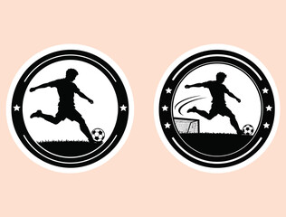 SOCCER STICKER © Toseef