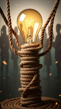Illuminated Rope Lightbulb