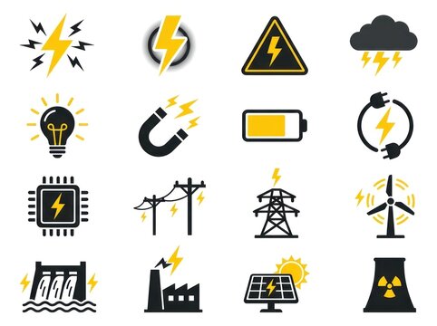Electricity powers various industrial and renewable energy sources worldwide daily