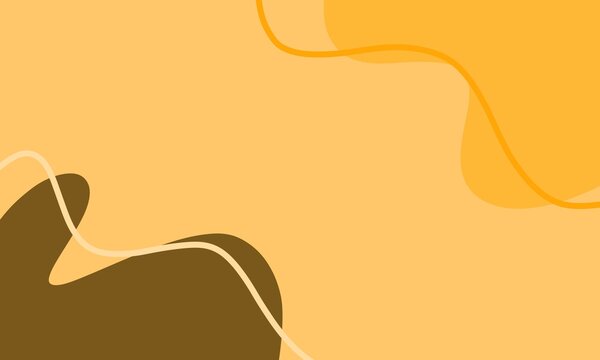 Coffee and chocolate wavy background with flowing creamy lines and warm brown tones. Abstract beverage inspired banner. Dessert themed banner template