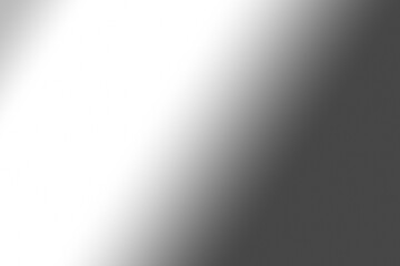 Naklejka premium Shadow overlay effect on transparent background, light and shade