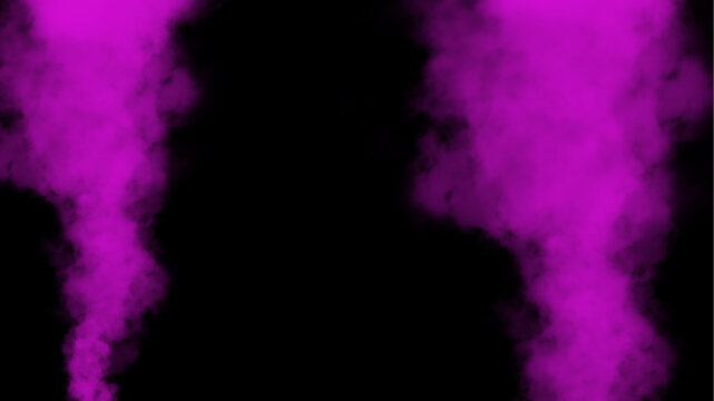 Purple smoke cloud for background and design elements