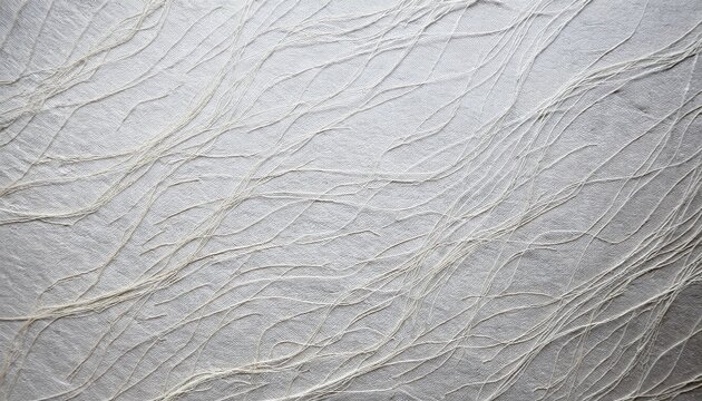Old White Paper Texture Background With Fibers
