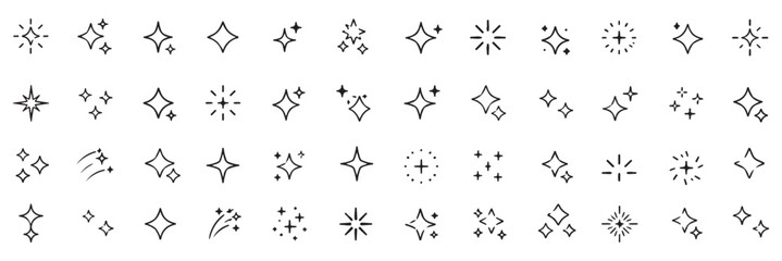Generative AI logo icon magic sparkle stars symbol , Artificial intelligence sign. Vector ai generated icon blue logo. Artificial intelligence symbol, sparkle star with square button.   © HIKE STUDIO 9