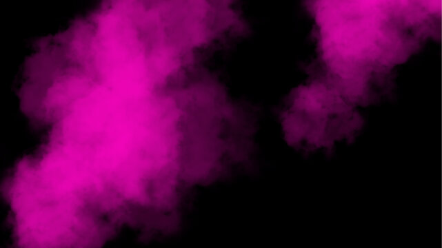 Purple smoke cloud for background and design elements