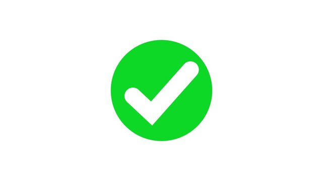 Check Mark Animation Loop.