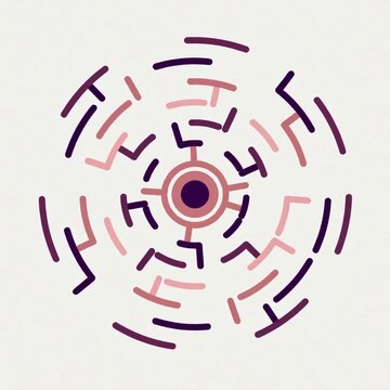 vector illustration of an abstract music background with headphones