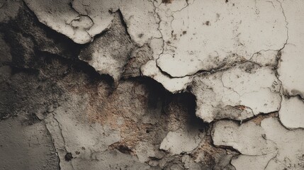 Naklejka premium Atmospheric concrete wall texture for design projects in dark moody tones