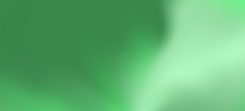 Monochromatic green gradient mesh background nice for wallpaper card and banner