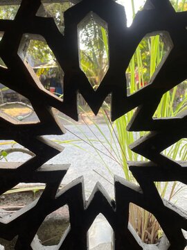 stained glass window