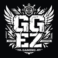 Fototapeta premium GG EZ Typographic Vintage Retro Artwork